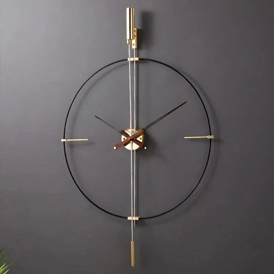 Luxury Wall Clock Minimalist Creative Big  Alarm Clocks Office Silent Bedroom Reloj Living Room Decoration reloj de pared