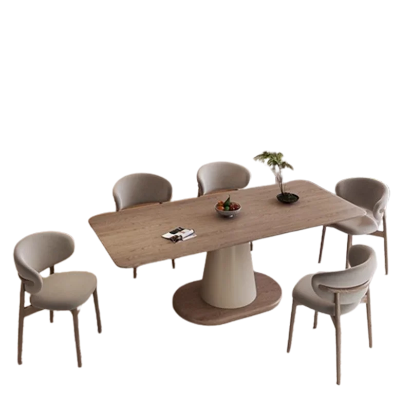 Entrance Hall Furniture Nordic Dining Table Modern Study Kitchen Tables Chairs Set Solid Wood Room Chaises Salle Manger Tea