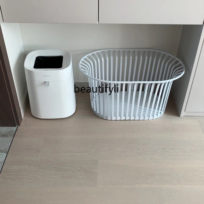 Modern Minimalist Storage Dirty Clothes Basket Nordic Style Storage Basket Collect Clothes Light Luxury Laundry Basket