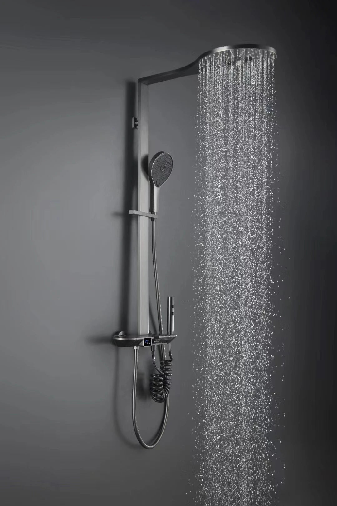 Luxury Rainfall Bathroom Shower Faucet set High Quality Fashion Shower Head Shower Set Brass Shower set Three Functions Modern