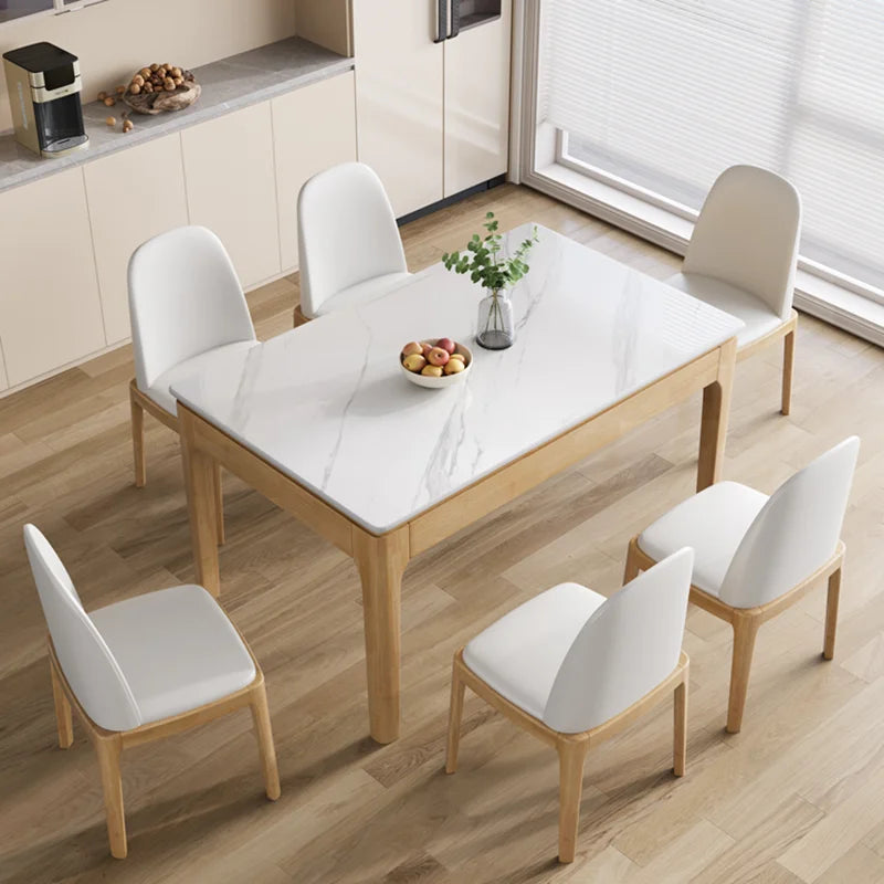 Floor Living Room Table Kitchen Study High Space Dinner Restaurant Table White Nordic Design Mesas De Jantar Home Furniture