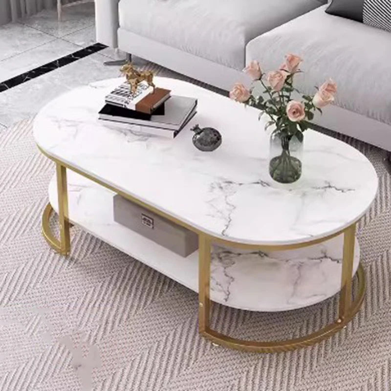 Simple Aesthetic Coffee Table Space Saving White Designer Coffee Table Modern Design Mesas De Centro Para Sala Furniture