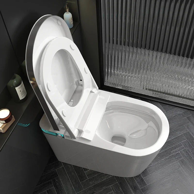 Automatic Sanitary Ware Items Ceramic Toilet Bowl Black Bathroom Wc Intelligent Smart Bidet Toilet