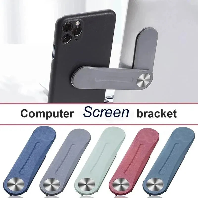 Mobile Phone Tablet Dual-Screen Expansion Stand Laptop Side Screen Magnetic Portable Metal Expansion Phone Stand