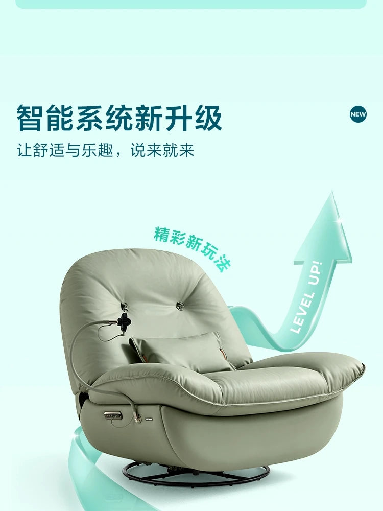 Linshi Home Electric Sofa Lazy Chair Reclining Balcony Leisure Rocking Chair Lin Shi Mu Ye