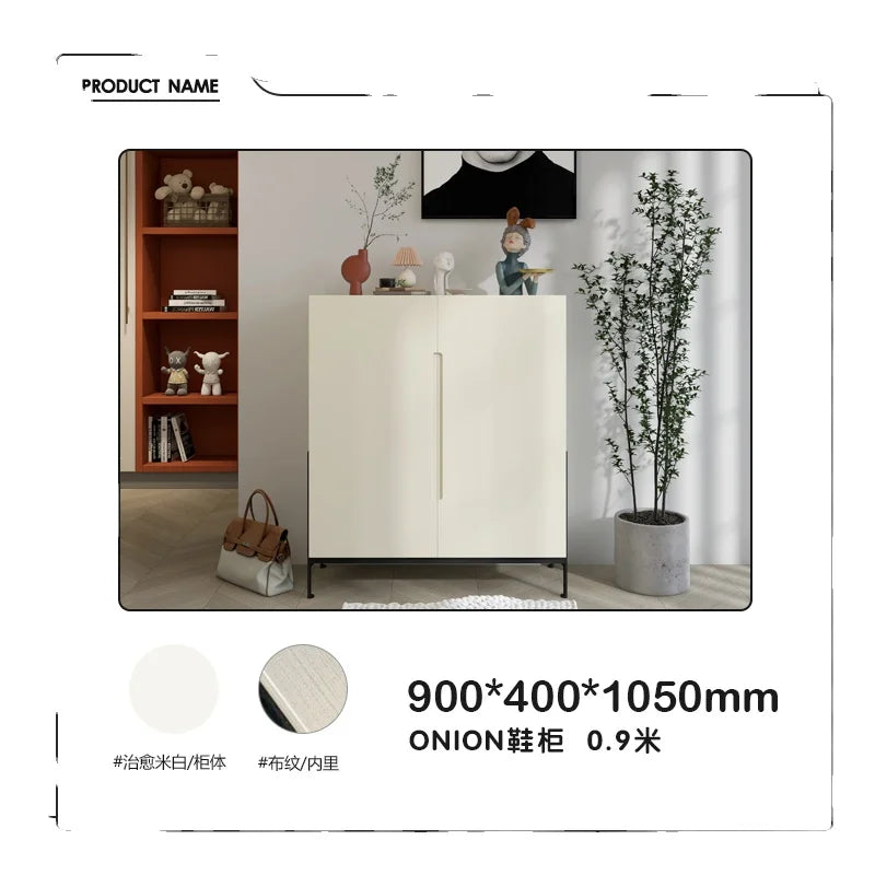 ZL  Shoe Cabinet Nordic Light Luxury Home Decoration Shoe Cabinet Modern Minimalist Hallway Storage Entrance Cabinet