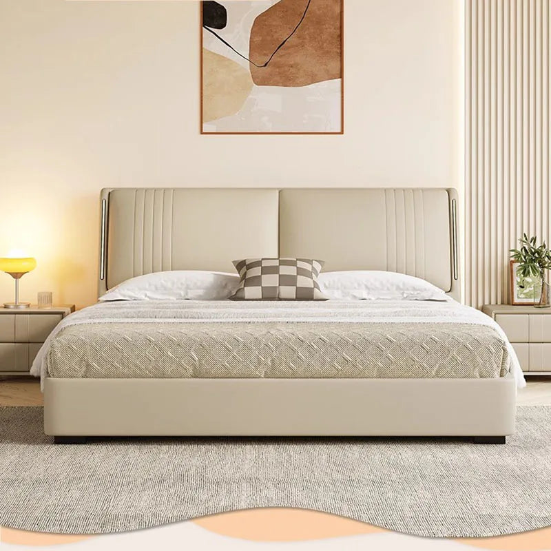 Storage Double Bed Modern Multifonction Bedroom Lounge Double Bed Luxury King Size Cama Elastica Pula Pula Hotel Furniture