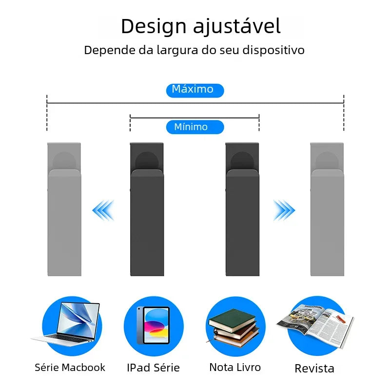 Sides Table Laptop Rack Charging Stand Laptop Storage Stand Tray Organizer Bracket Desktop for Ipad Tablet Stand Office Home