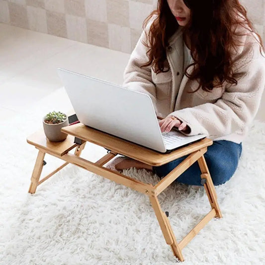 Bamboo Folding Laptop Desk