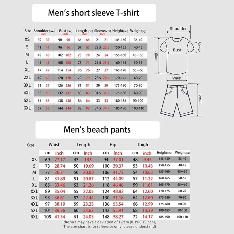 2024 Men's Suit Printed 3D Skull Pattern Oversized Men's Shirt Y2K Style T-Shirt Shorts Summer Leisure Sports Men's Running Suit