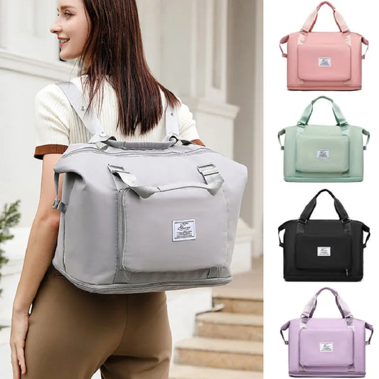 Dual Purpose Backpacks Business Travel Travel Bags Foldable Bags Large Capacity Short Travel Bags Women's Gym Bags