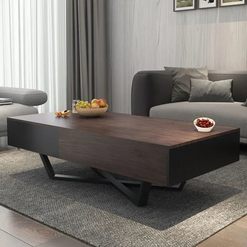 Nordic Coffee Table Living Room Luxury Hardcover Minimalist Coffee Tables With Drawers Aesthetic Stolik Kawowy Home Furniture