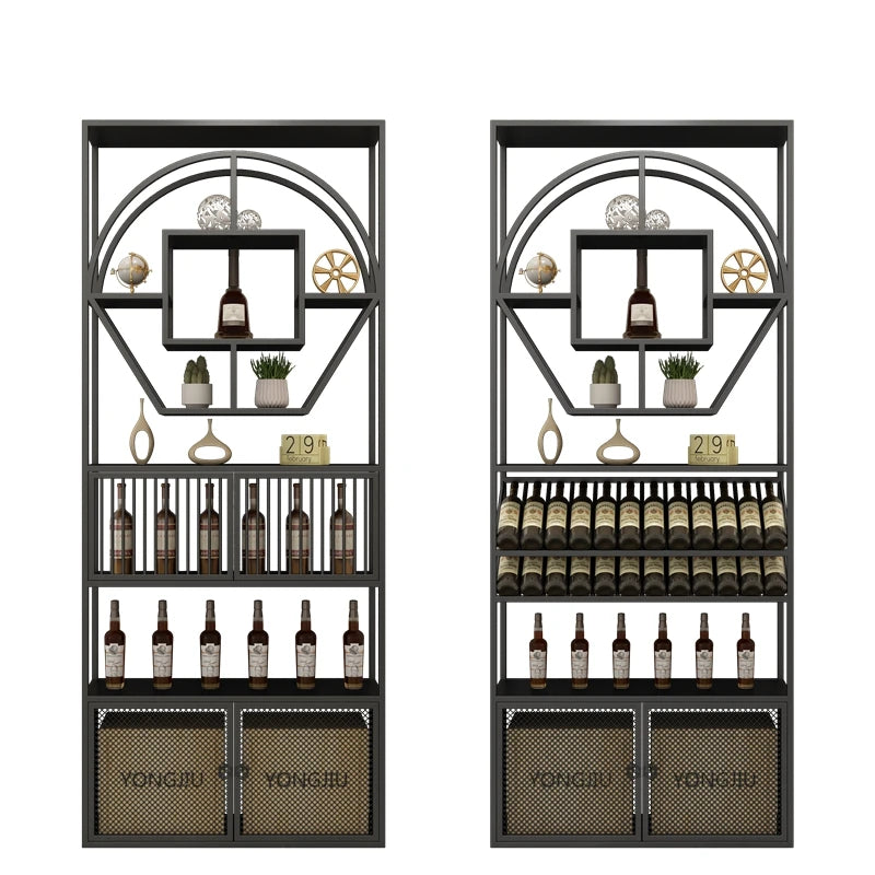 Column Cube Bar Cabinet Home Storage Patio Boutique Commercial Large Outdoor Corner Wine Rack European Wijnkast Coffee Furniture