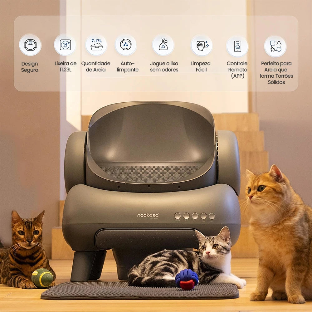 Neakasa M1 Automatic Smart Cat Litter Box Self Cleaning Fully Enclosed Cat Litter Box Pet Toilet Litter Tray