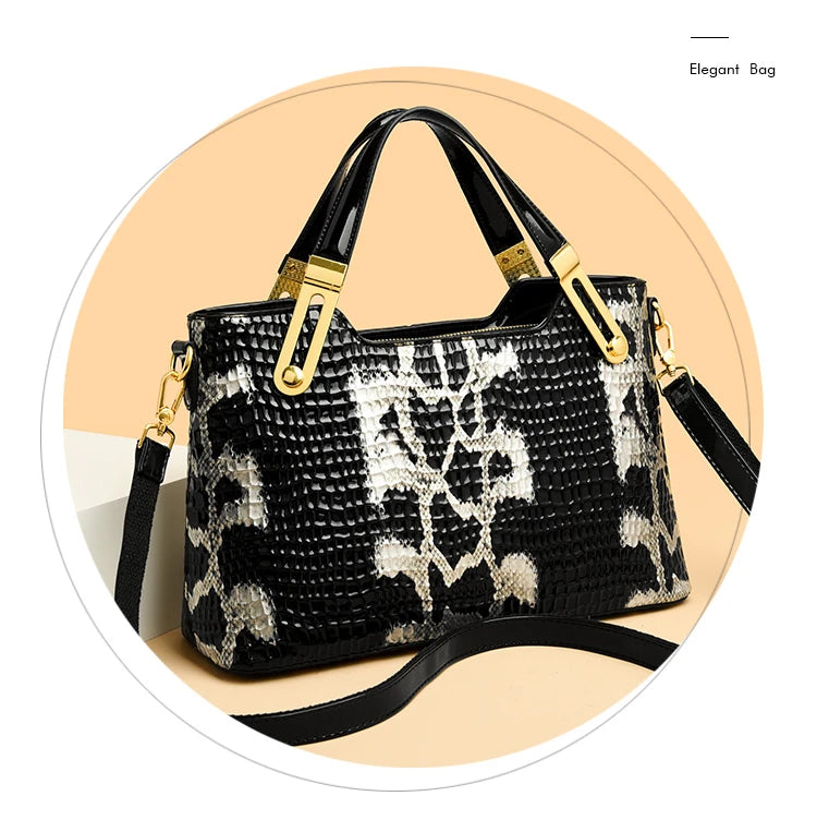 New Stylish Women Tote Bag Trendy Shoulder Bag with Spacious Interior and Modern Design Essentials Exudes Luxury Sophistication