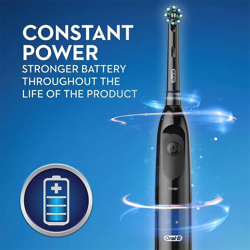 Oral B Electric Toothbrush 5010 Waterproof Rotation Clean Teeth Remove Plaque Adult Tooth Brush with Gift Replacement Brush Head