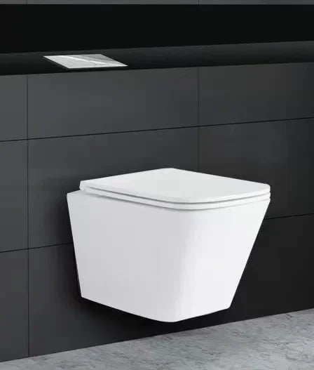 Wall Hung Smart Toilet With Tank Wc Pan Squat Toilet Concealed Cistern Push Button