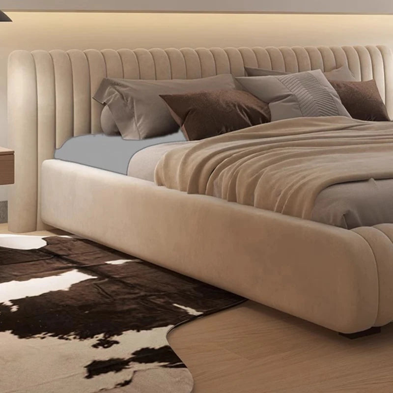 Modern Organiser Bed King Size Luxury Headboard Unique Beds Storage Space Multifunctional Muebles Para El Hogar Home Decoration