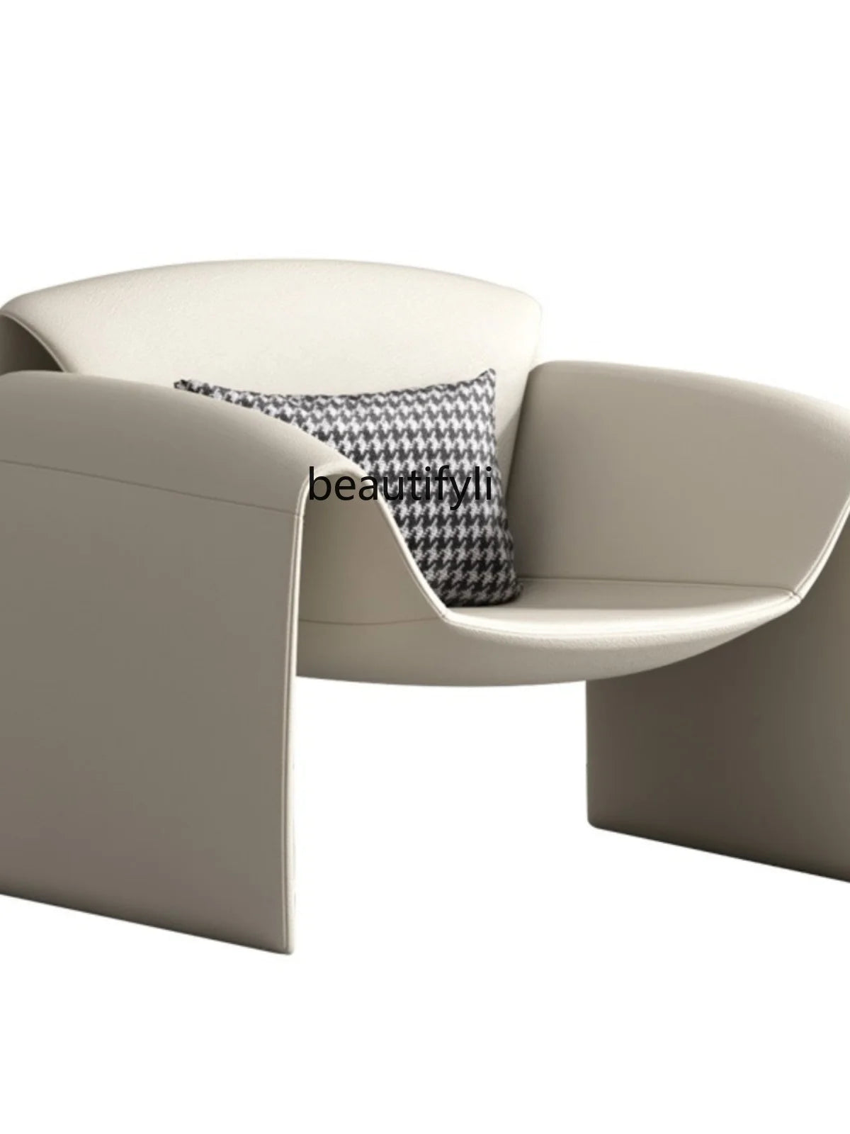 Modern Light Luxury Italian Minimalist Designer New Crab Chair Designed by a Maestro Sofa Recliner Hotel Reception Chair