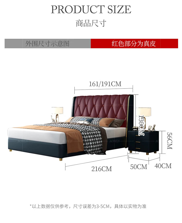 Designer Modern Bed Frames Queen Luxury Unique Aesthetic Bed Frame King Size High End Meubles De Chambre Home Furniture