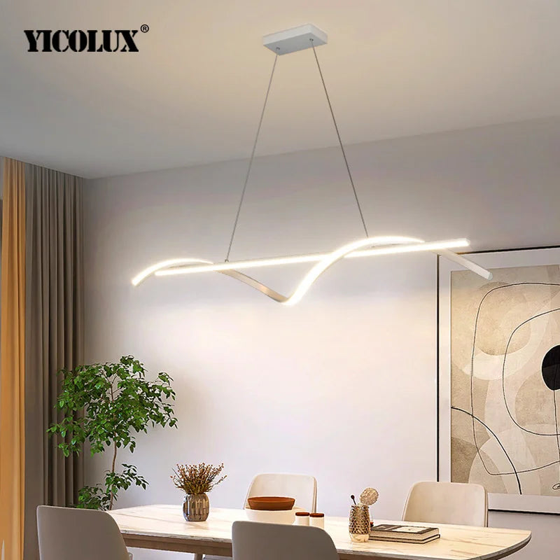 WELTIG Modern LED Pendant Lamps for Dining & Kitchen