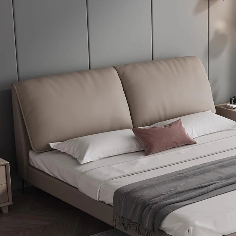 Storage Luxury Bed Frames Queen Sized Aesthetic Headboard Bed Minimalist Unique Cama De Lujo Para Dormitorio Bedroom Furniture