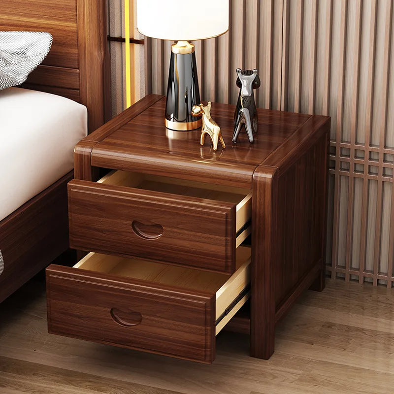 Auxiliary Tables Small Table Bedside Cabinet Narrow Side Bed Room Bookcase Desk Drawer Bedroom Mesita Storage Nordic Wood