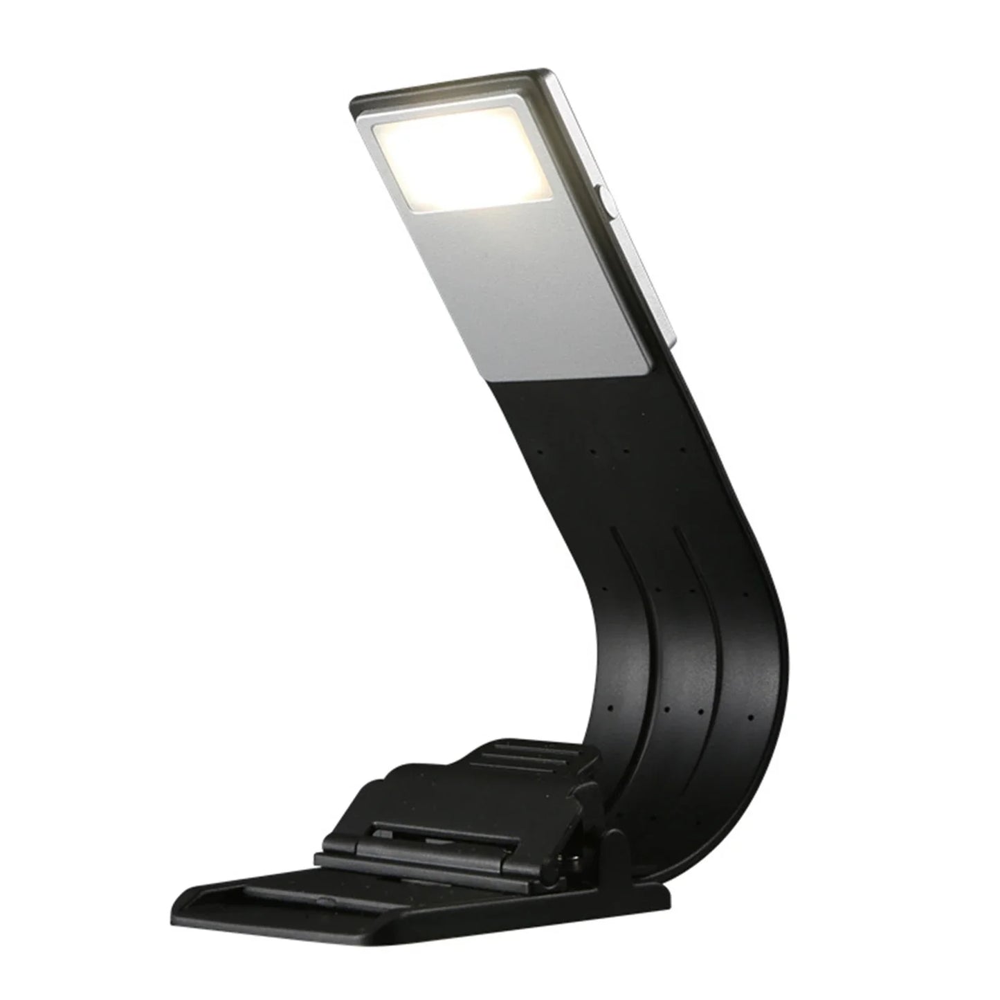 Portable LED Reading Book Light with Detachable Flexible Clip USB Rechargeable Lamp 3 Color Temperatures for Kindle EBook Reader