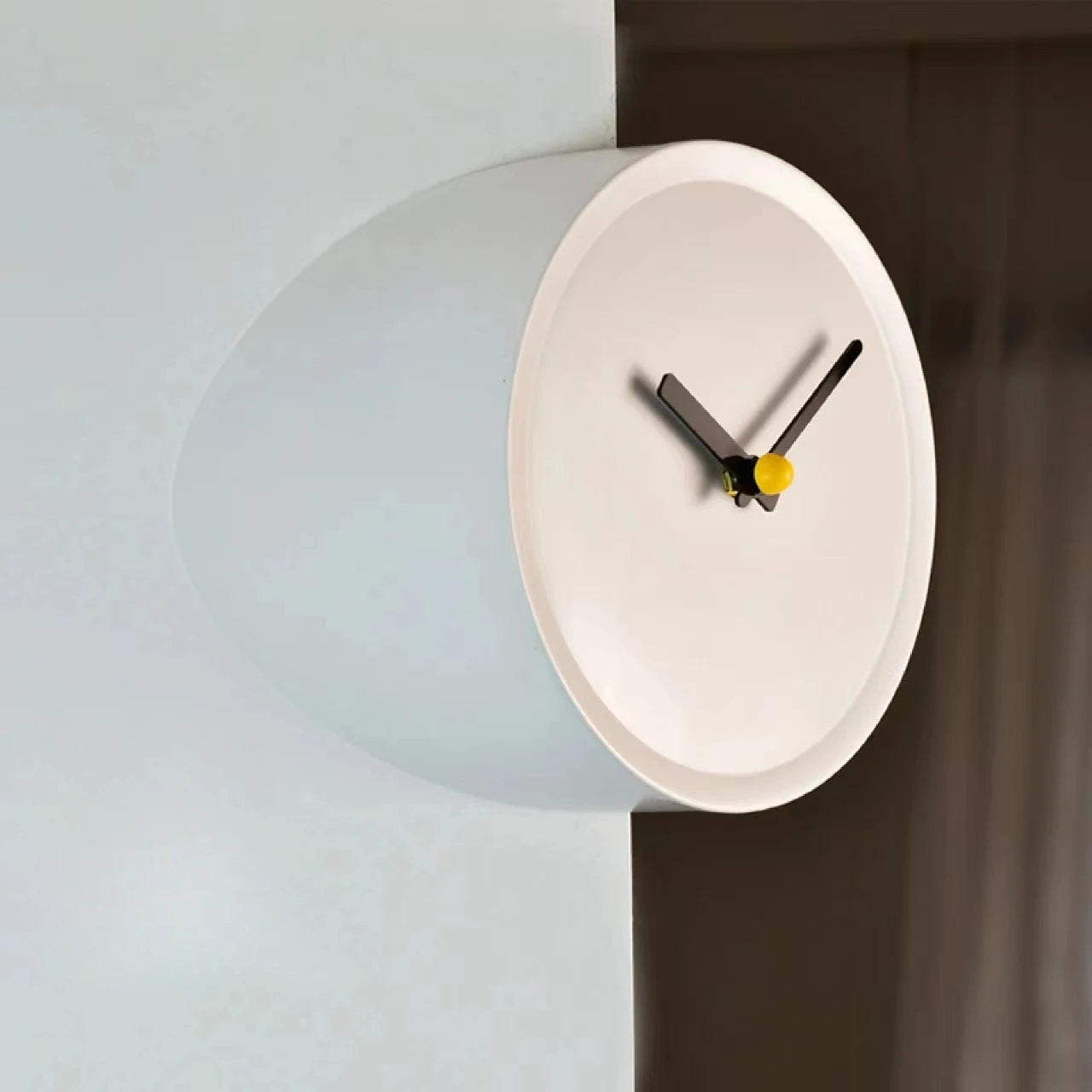 Corner Minimalist Wall Clocks, Wall Watch, Metal Sun, Creative, Personality, Living Room, Modern, Simple, Creative