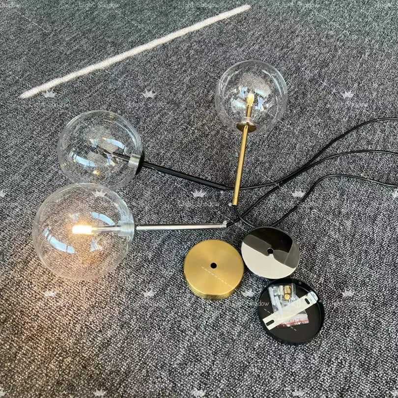 WELTIG Bubble Glass Ball Pendant Light