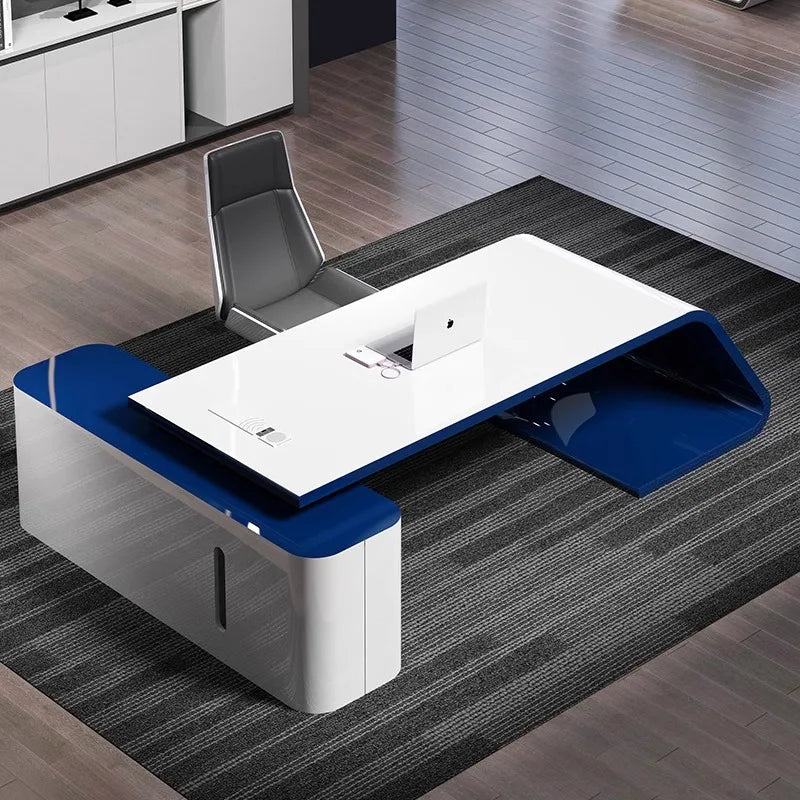 L Shaped Vanity Office Desk Study Girl High Quality Unusual Computer Desks Cute Executive Escritorio Oficina Modern Furniture