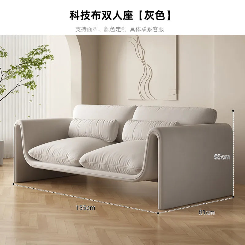 Minimalist Luxury Couch Nordic Cozy Lazy European Floor Arm Sofa Living Room Pillows Reclinable Woonkamer Banken Home Furniture