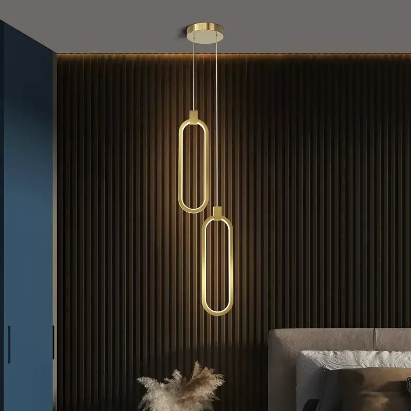 Modern LED Pendant Light Chandelier For Bedroom Bedside Living Dining Room Hanging Lamp Home Decor Indoor Lights Fixture luster