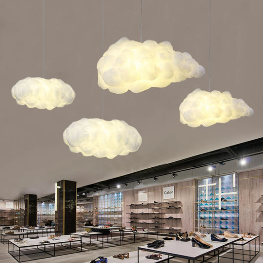 WELTIG Nordic Cloud Pendant Light – LED Decor for Home & Kids