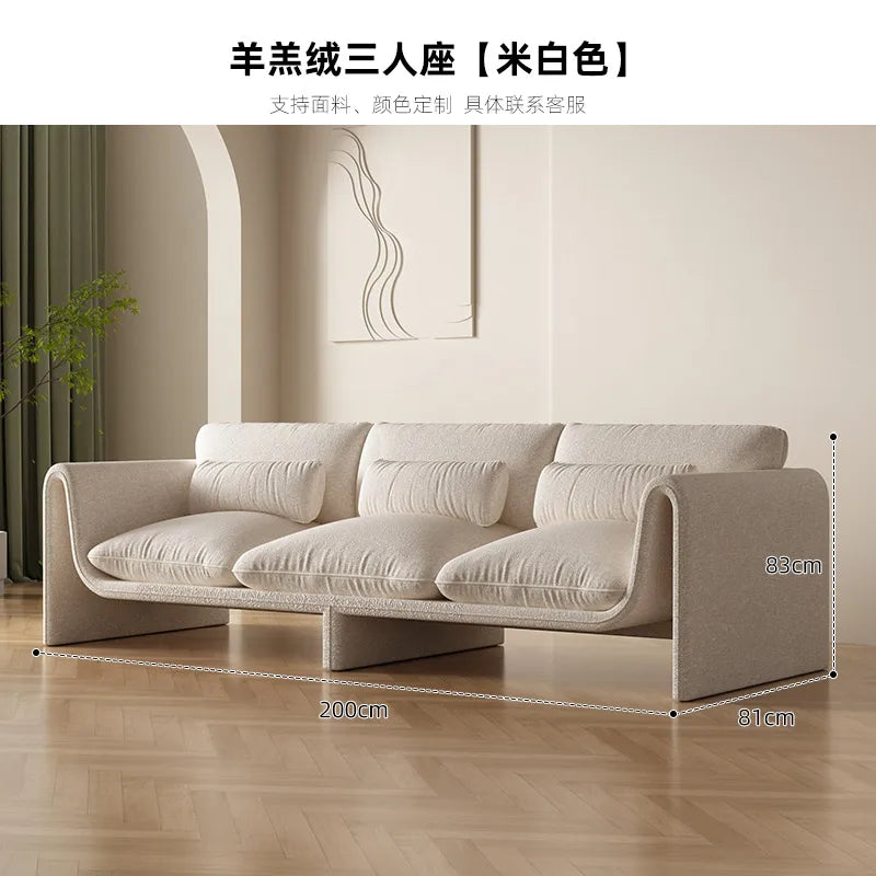 Minimalist Luxury Couch Nordic Cozy Lazy European Floor Arm Sofa Living Room Pillows Reclinable Woonkamer Banken Home Furniture