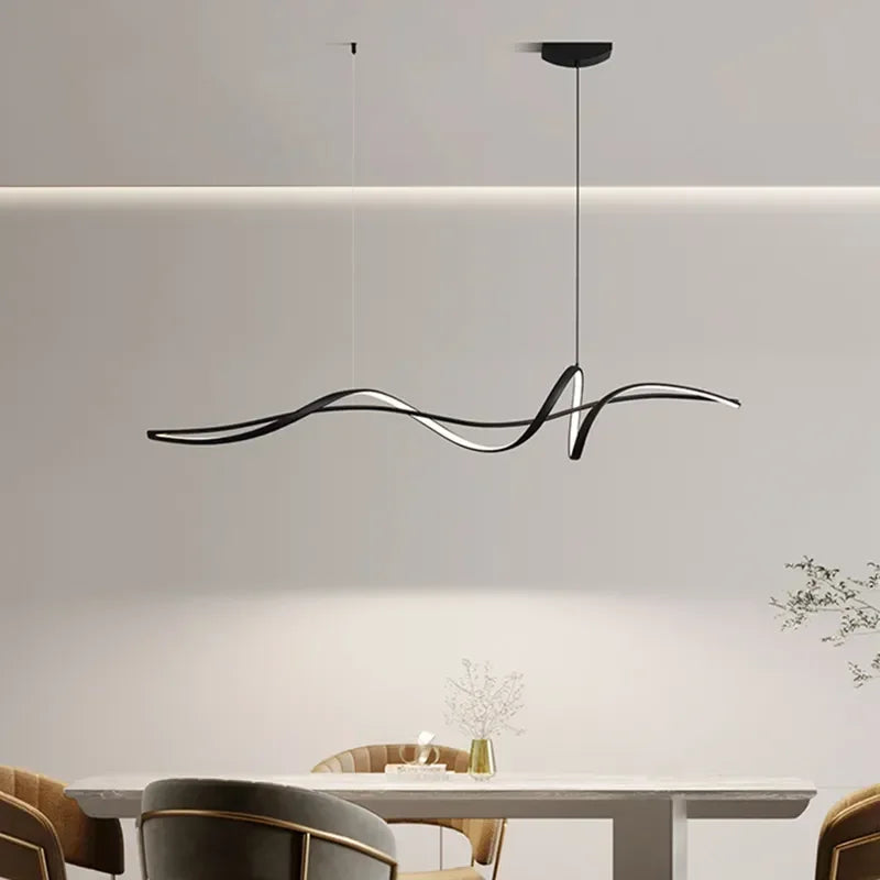 WELTIG Nordic Minimalist LED Pendant Light for Dining & Office Decor